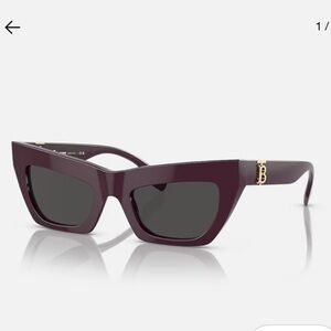 New 2025 Burberry Cateye Sunglasses Full Inclusion